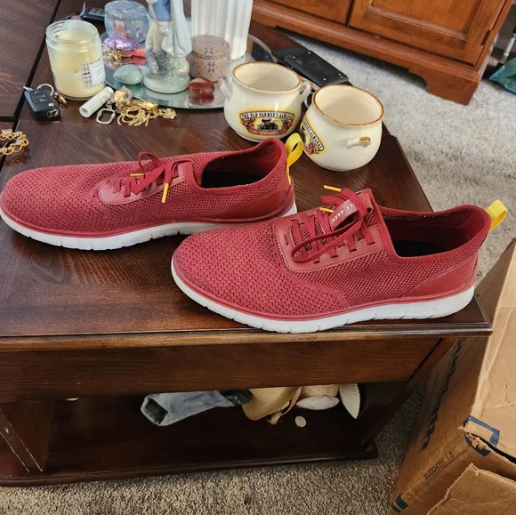 Cole Haan ZeroGround Red Slip-On Sneakers Size 12M - Picture 10 of 15